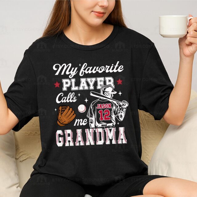 Personalized Baseball Mom Shirt – Mother’s Day Gift