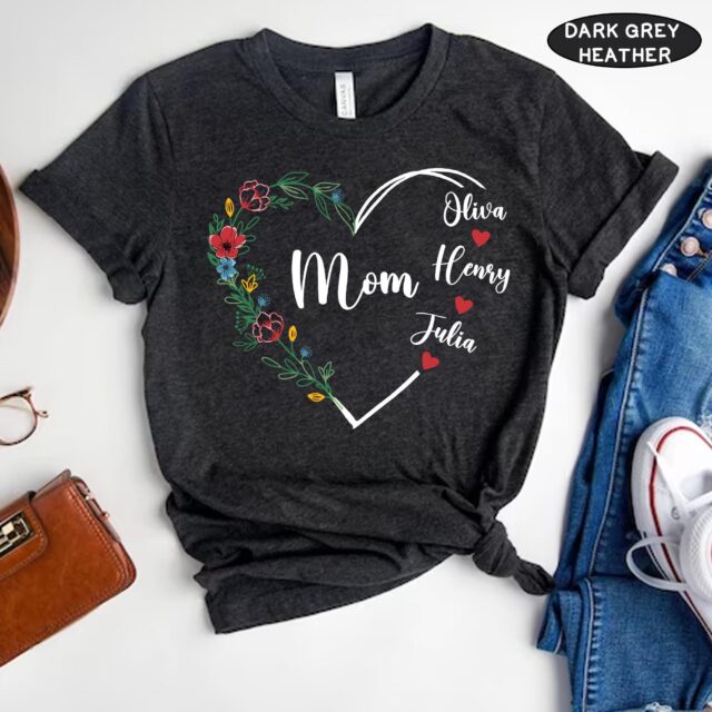 Personalized Mom Shirt – Custom Mother’s Day & Grandma Gift