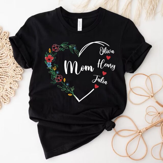 Personalized Mom Shirt – Custom Mother’s Day & Grandma Gift