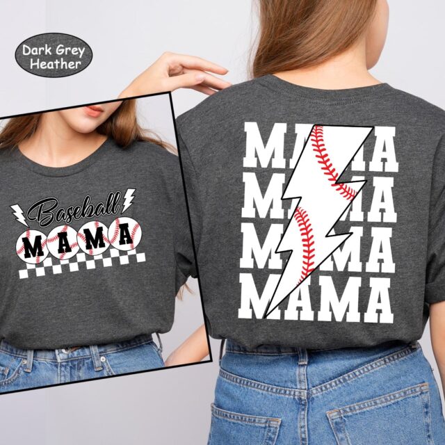 Baseball Mama Sweatshirt – Game Day Shirt & Mother’s Day Gift for Baseball Lovers
