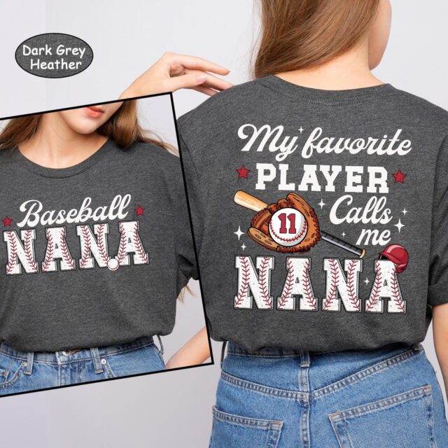 My Favorite Player Calls Me Mama Shirt – Baseball Game Day Tee