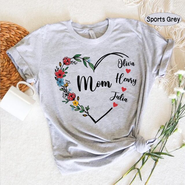 Personalized Mom Shirt – Custom Mother’s Day & Grandma Gift