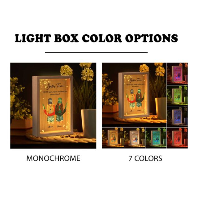 Personalized Pet Memorial Light Box – Custom Pet Loss Sympathy Gift