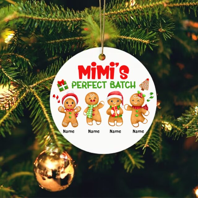 Personalized Gingerbread Family Ornament – Grandma’s Perfect Batch