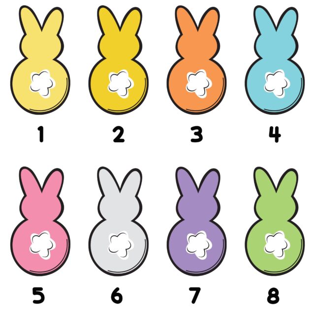 Custom Grandma Easter Acrylic Heart – Personalized “Grandma’s Little Bunnies” Plaque