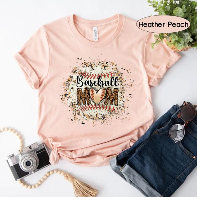 Personalized Baseball Mom Shirt – Mother’s Day Gift