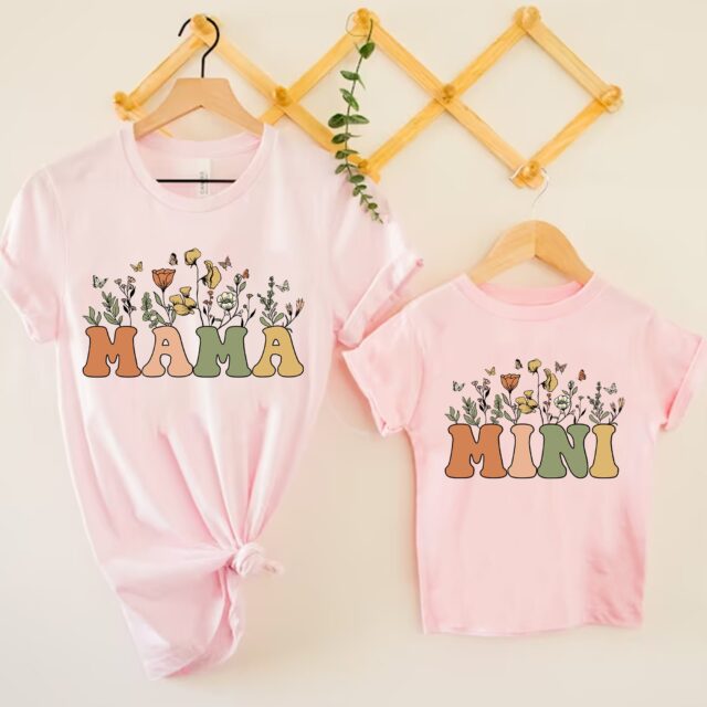 Mama Mini Wildflowers Shirt – Mommy & Me Matching Outfit