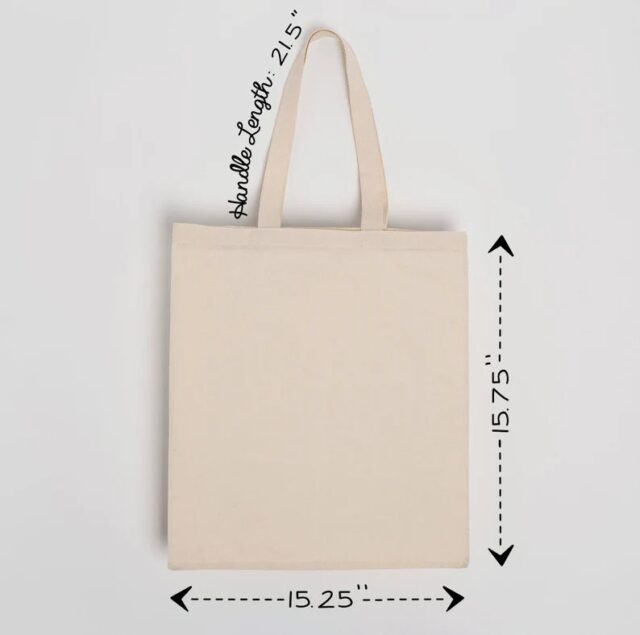Personalized Grandma’s Garden Tote Bag – Custom Birth Month Flower for Mother’s Day