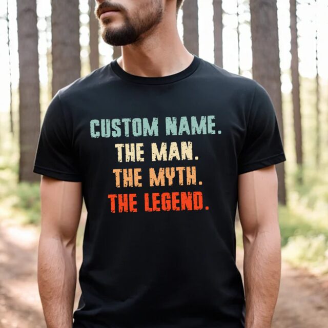 The Man The Legend Personalized Father’s Day Shirt