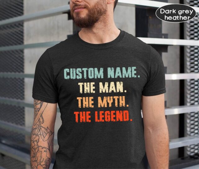 The Man The Legend Personalized Father’s Day Shirt