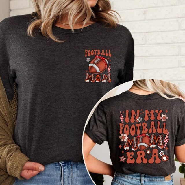 In My Football Mama Shirt – Custom Football Lover Mom Tee