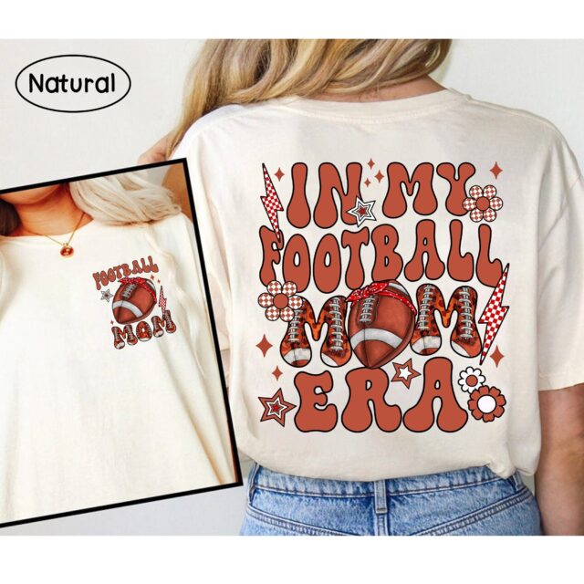 In My Football Mama Shirt – Custom Football Lover Mom Tee