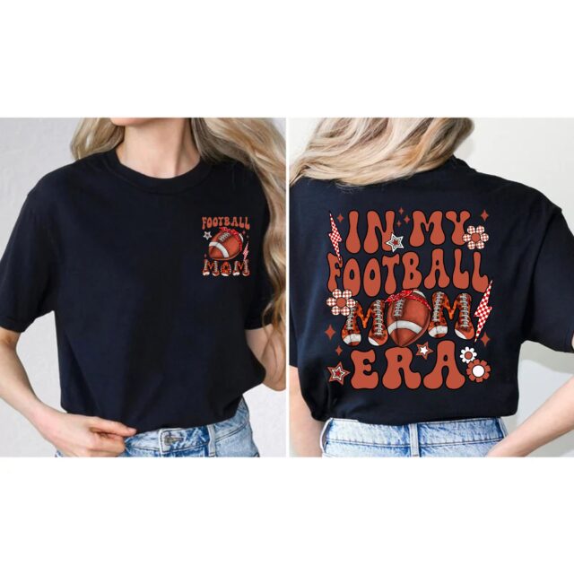 In My Football Mama Shirt – Custom Football Lover Mom Tee
