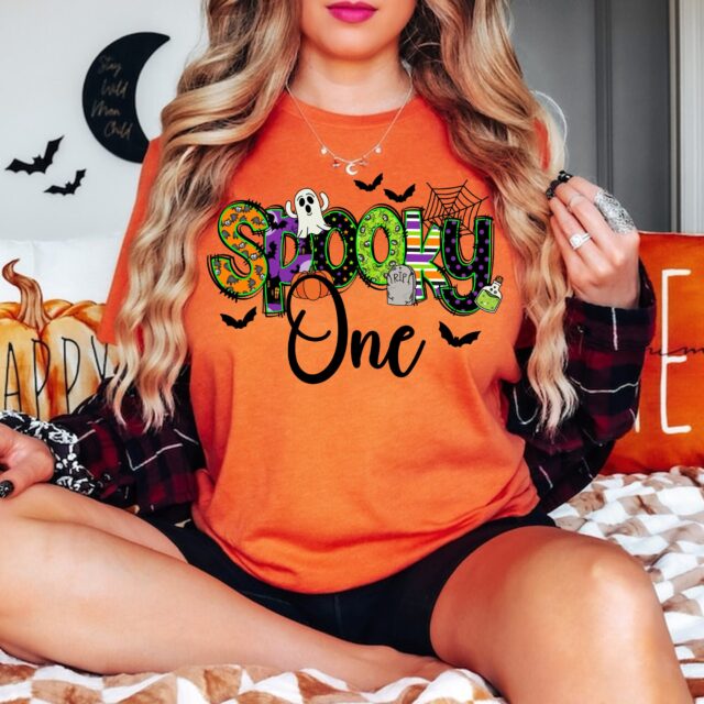 Personalized Halloween Family Shirt – Spooky Mom, Dad, and One Matching Outfit