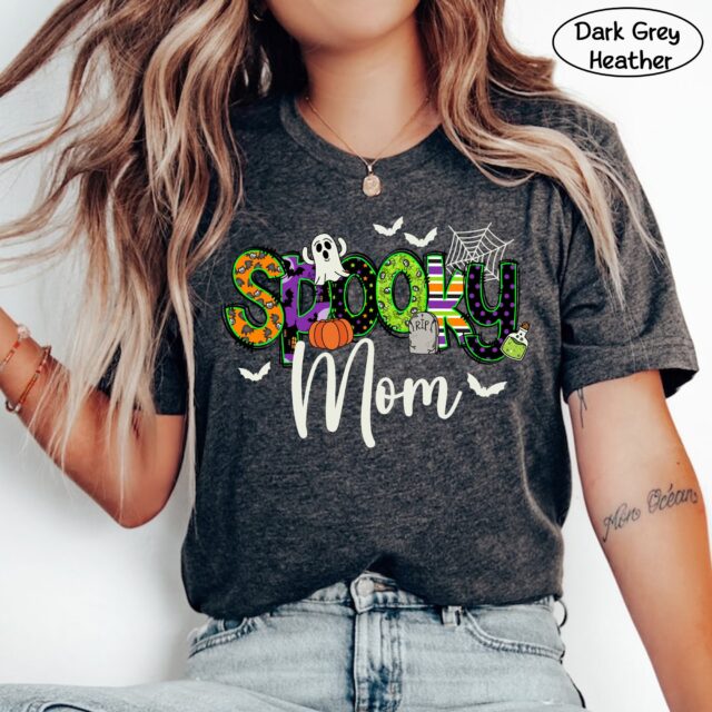 Personalized Halloween Family Shirt – Spooky Mom, Dad, and One Matching Outfit