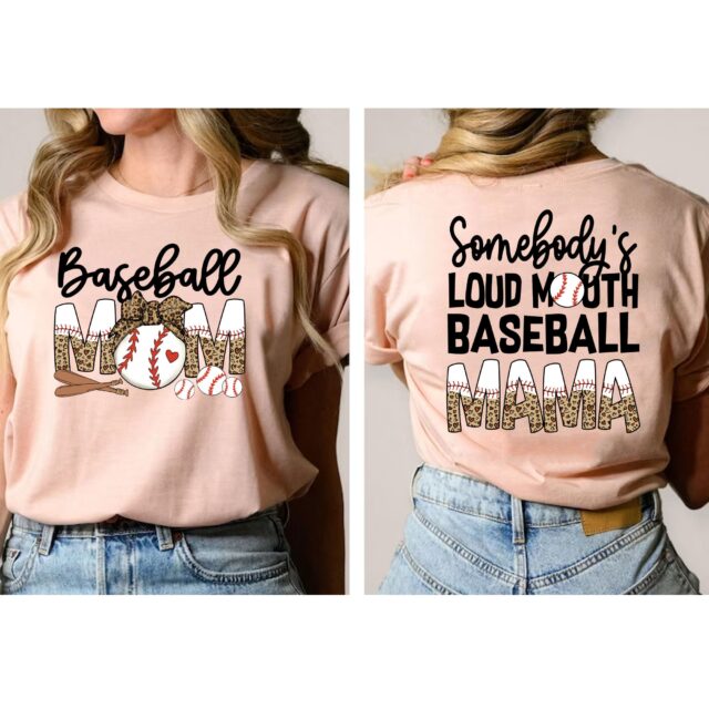 Somebody’s Loud Mouth Baseball Mom Shirt – Sports Mama Gift