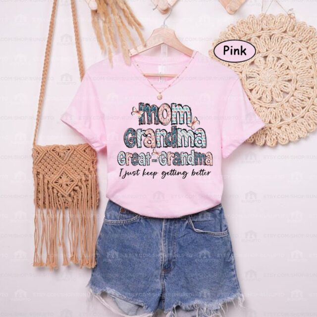 Personalized Great Grandma Shirt – Mother’s Day Gift