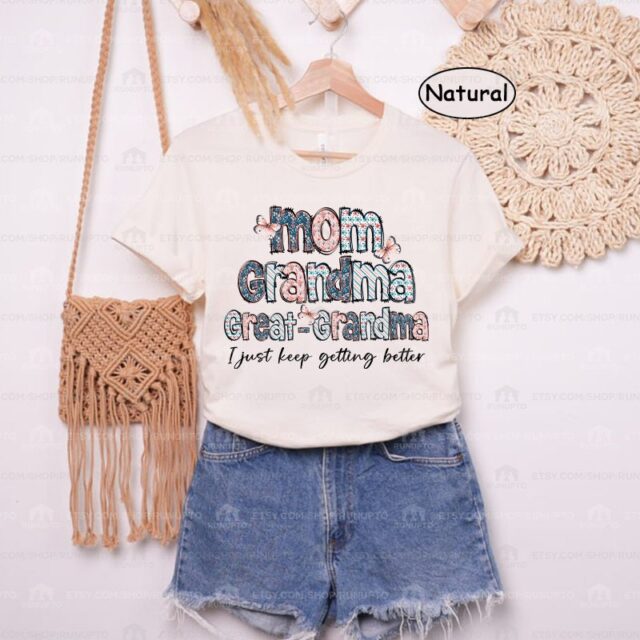Personalized Great Grandma Shirt – Mother’s Day Gift