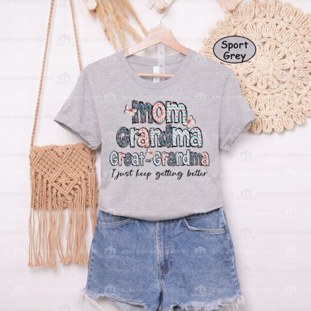 Personalized Great Grandma Shirt – Mother’s Day Gift