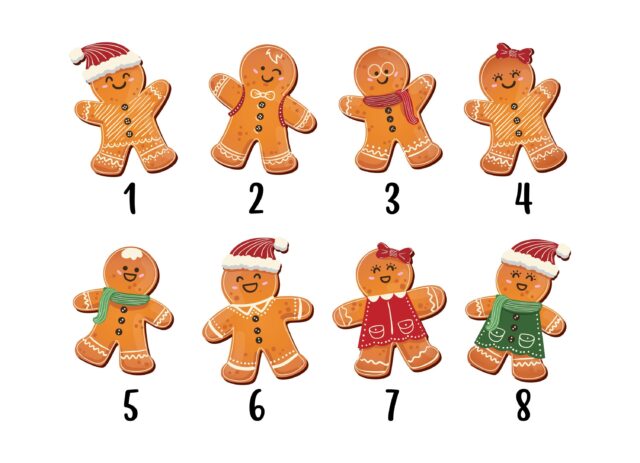 Grandma & Grandpa’s Perfect Batch Plate – Personalized Gingerbread Christmas Platter