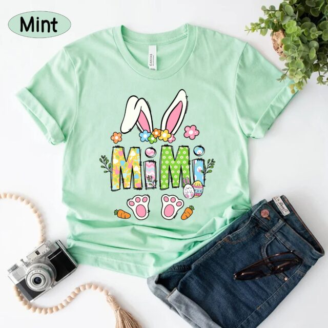 Custom Easter Grandma Shirt – Bunny Nana, Mimi, Gigi for Easter & Mother’s Day