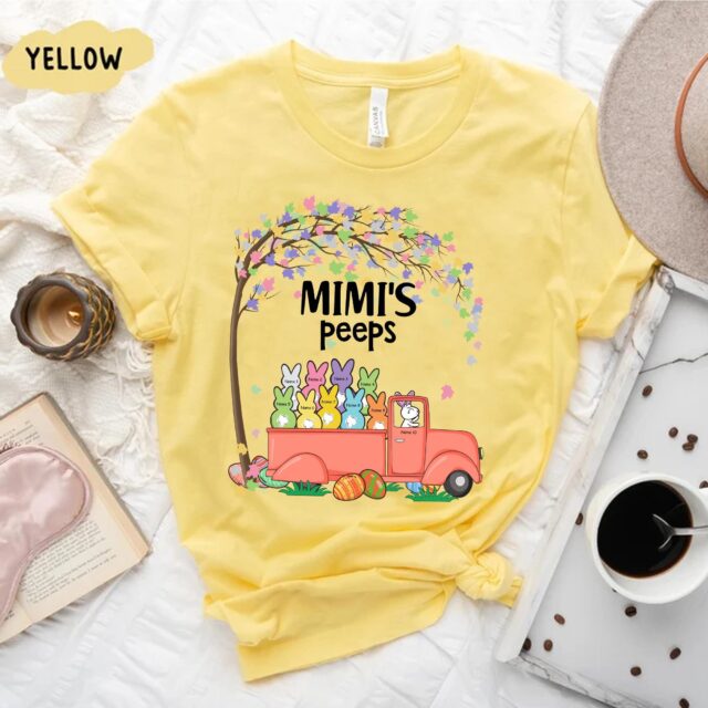Easter Grandma Shirt – “Grandma’s Little Bunnies” Personalized with Custom Kids’ Names